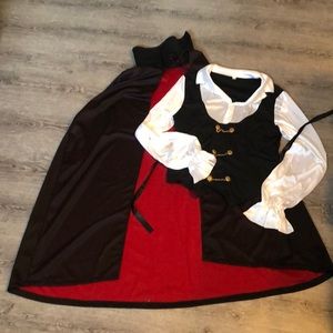 3/15$ TWO PIECE VAMPIRE COSTUME